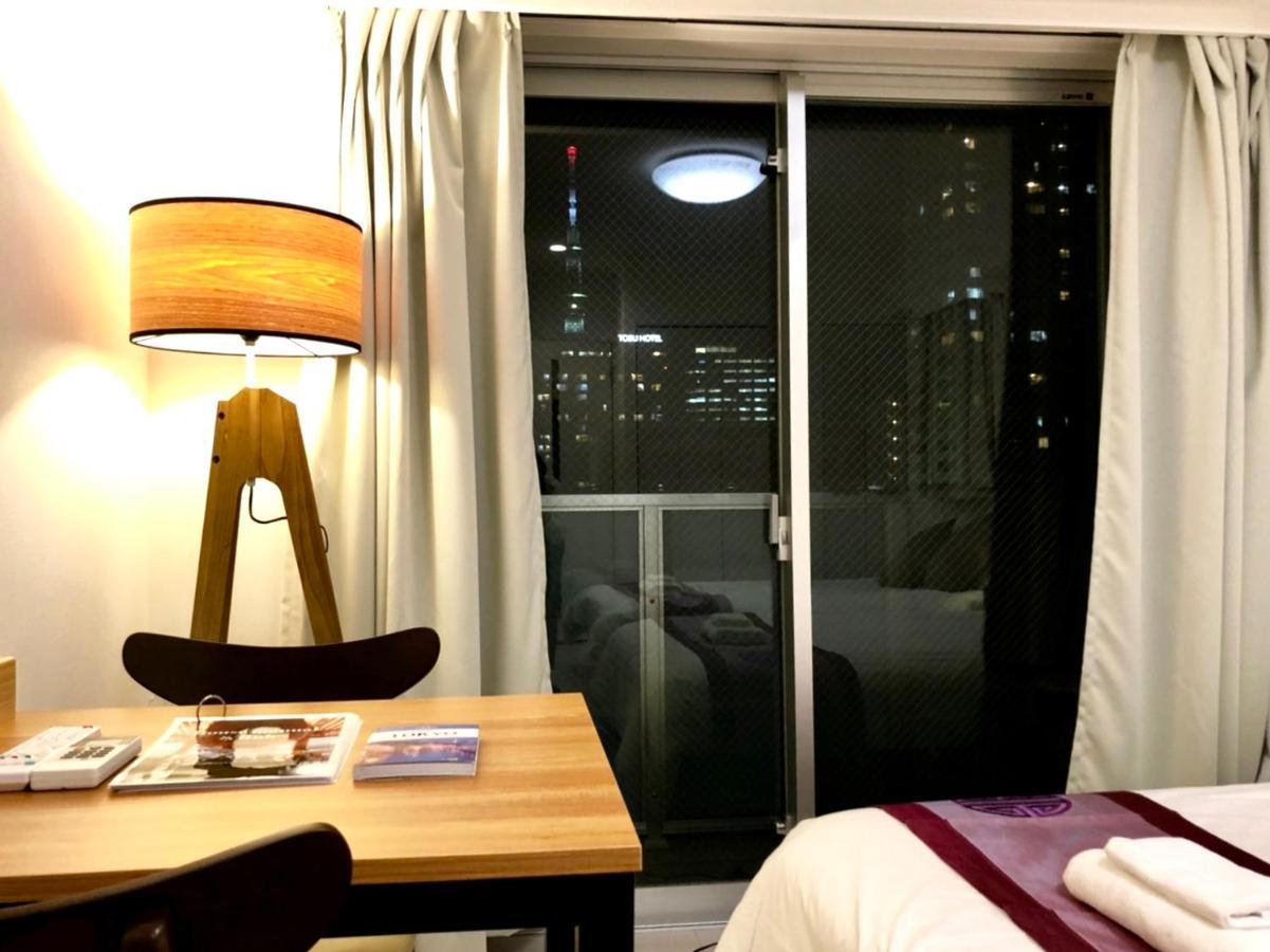 リブシティ錦糸町参番館上層階スカイツリーの眺望, Akihabara 6 Mins, Tokyo Station 8 Mins, Direct To Narita Airport 成田空港直達 Daire Dış mekan fotoğraf